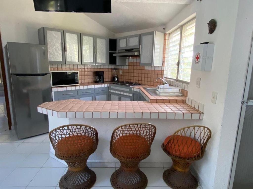 Villas Paraiso Manzanillo,Club Santiago Casa Playa Bagian luar foto